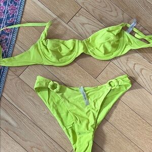 OOKIOH Lime Bikini Set